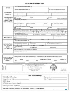 Download USA report of adoption Photoshop template